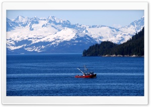 Fishing Boat, Alaska Ultra HD Wallpaper for 4K UHD Widescreen desktop, tablet & smartphone