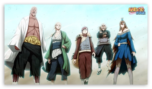 Five Kage UltraHD Wallpaper for HD 16:9 ;