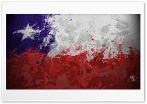 Flag Chile Ultra HD Wallpaper for 4K UHD Widescreen desktop, tablet & smartphone