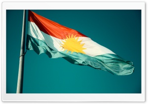 Flag Of Kurdistan Ultra HD Wallpaper for 4K UHD Widescreen desktop, tablet & smartphone