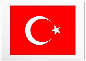Flag of Turkey 800x600 4K UHD Wallpaper for Widescreen and UltraWide Desktop, UltraHD TV, Smartphone, Tablet