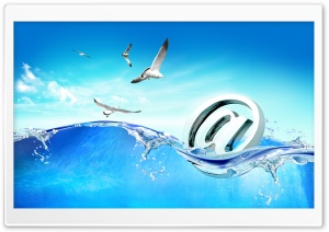 Floating Internet Ultra HD Wallpaper for 4K UHD Widescreen desktop, tablet & smartphone