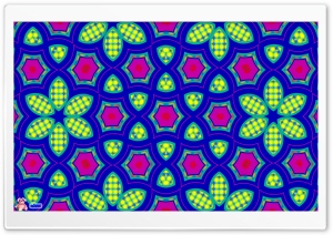 Floral Background (Blue) 4K UHD Wallpaper for Widescreen and UltraWide Desktop, UltraHD TV, Smartphone, Tablet