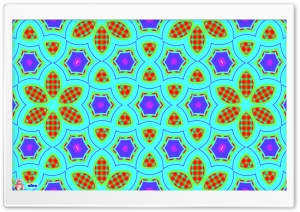 Floral Background (Cyan) 4K UHD Wallpaper for Widescreen and UltraWide Desktop, UltraHD TV, Smartphone, Tablet