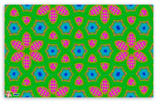 Floral Background (Green) UltraHD Wallpaper for Widescreen 16:10 ;