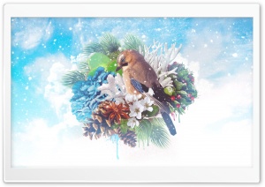 Floral Winter Magic Ultra HD Wallpaper for 4K UHD Widescreen desktop, tablet & smartphone