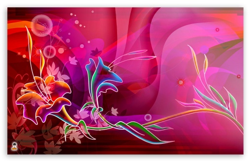 flower on colour UltraHD Wallpaper for Widescreen 16:10 ;