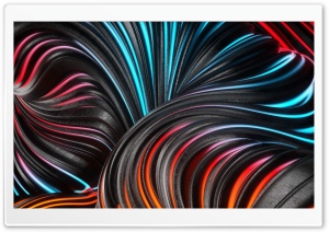 Flowing Digital Art Ultra HD Wallpaper for 4K UHD Widescreen desktop, tablet & smartphone