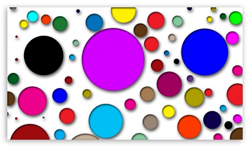 Fly Dots UltraHD Wallpaper for HD 16:9 ;