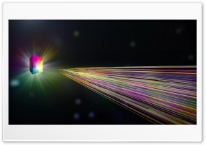 Flying crystal 4K UHD Wallpaper for Widescreen and UltraWide Desktop, UltraHD TV, Smartphone, Tablet