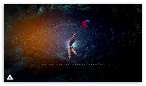Flying Kid in a Darkness Cave UltraHD Wallpaper for 8K UHD TV 16:9 Ultra High Definition 2160p 1440p 1080p 900p 720p ; UHD 16:9 2160p 1440p 1080p 900p 720p ; Mobile 16:9 - 2160p 1440p 1080p 900p 720p ;