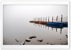 Fog On The Lake Ultra HD Wallpaper for 4K UHD Widescreen desktop, tablet & smartphone