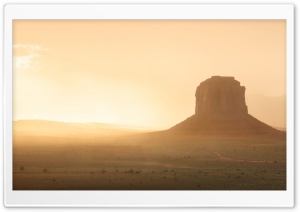 Fog, Valley, Travel, Desert, Kayenta, Arizona, Landscape 4K UHD Wallpaper for Widescreen and UltraWide Desktop, UltraHD TV, Smartphone, Tablet