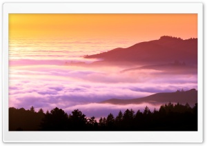 Foggy Hills Ultra HD Wallpaper for 4K UHD Widescreen desktop, tablet & smartphone