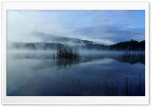 Foggy Lake Ultra HD Wallpaper for 4K UHD Widescreen desktop, tablet & smartphone
