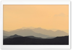 Foggy Mountains Ultra HD Wallpaper for 4K UHD Widescreen desktop, tablet & smartphone