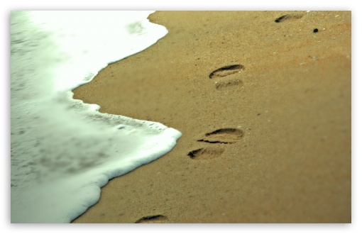 Footsteps in sand HD wallpapers | Pxfuel