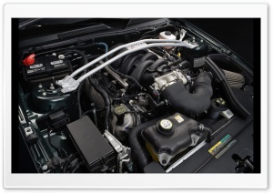Ford Engine 4K UHD Wallpaper for Widescreen and UltraWide Desktop, UltraHD TV, Smartphone, Tablet