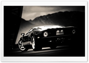 Ford GT Black Ultra HD Wallpaper for 4K UHD Widescreen desktop, tablet & smartphone