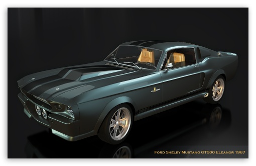 Ford Shelby Mustang Eleanor, 1967 UltraHD Wallpaper for Wide 16:10 5:3 Widescreen WHXGA WQXGA WUXGA WXGA WGA ; 8K UHD TV 16:9 Ultra High Definition 2160p 1440p 1080p 900p 720p ; Mobile 5:3 16:9 - WGA 2160p 1440p 1080p 900p 720p ;