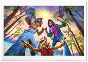 Forgotten Island Movie - Raww, Jo, Raissa 4K UHD Wallpaper for Widescreen and UltraWide Desktop, UltraHD TV, Smartphone, Tablet