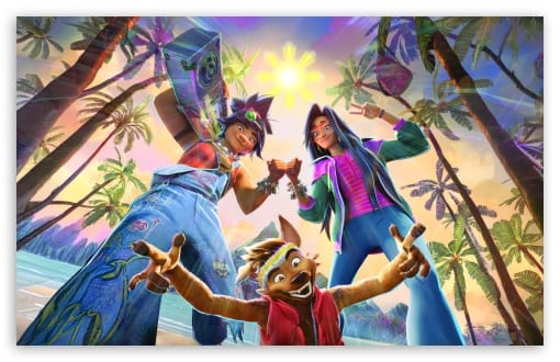 Forgotten Island Movie - Raww, Jo, Raissa UltraHD Wallpaper for UHD 16:9 ; HD 16:9 ; UltraWide 21:9 24:10 32:9 32:10 ; Widescreen 16:10 ; Tablet 1:1 ; Mobile 9:16 9:19.5 9:20 9:21 9:22 ; Dual 16:10 16:9 ;