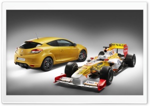 Formula 1 Renault Megane RS Ultra HD Wallpaper for 4K UHD Widescreen desktop, tablet & smartphone