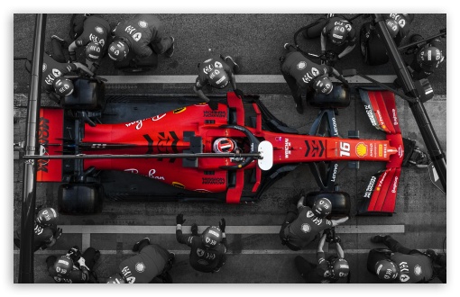 Formula One Racing Car Pit Stop UltraHD Wallpaper for UHD 16:9 ; HD 16:9 ; UltraWide 21:9 24:10 32:9 32:10 ; Widescreen 16:10 5:3 ; Fullscreen 4:3 3:2 ; Dual 16:10 5:3 16:9 4:3 5:4 3:2 ;