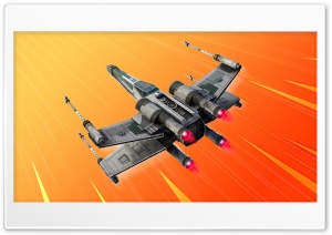 Fortnite Battle Royale Game Vanguard Squadron X Wing Glider Ultra HD Wallpaper for 4K UHD Widescreen desktop, tablet & smartphone