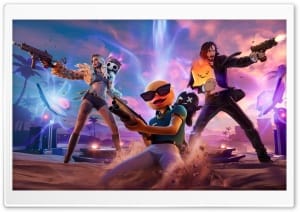 Fortnite Chapter 7 Season 3 Runners, Dylan, John Wick, Cluster 4K UHD Wallpaper for Widescreen and UltraWide Desktop, UltraHD TV, Smartphone, Tablet