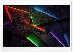 Fragmented Geometric Pattern 4K UHD Wallpaper for Widescreen and UltraWide Desktop, UltraHD TV, Smartphone, Tablet