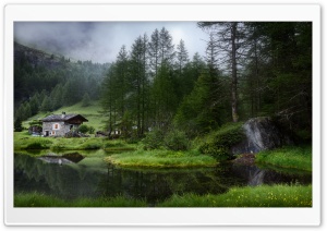 French Alps Summer Mountain Landscape Ultra HD Wallpaper for 4K UHD Widescreen desktop, tablet & smartphone