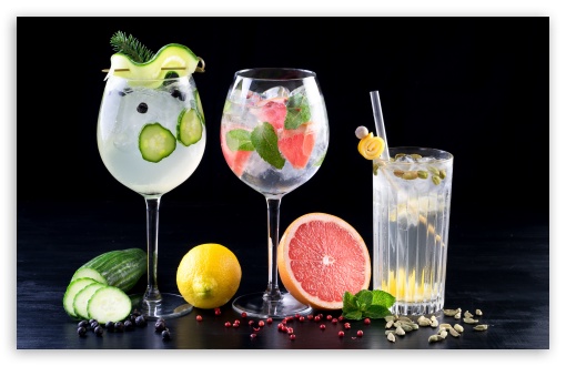 Fresh Cocktails UltraHD Wallpaper for UHD 16:9 ; HD 16:9 ; UltraWide 21:9 24:10 ; Widescreen 16:10 5:3 ; Fullscreen 4:3 5:4 3:2 ; Tablet 1:1 ;