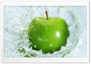 Fresh Green Apple Ultra HD Wallpaper for 4K UHD Widescreen desktop, tablet & smartphone