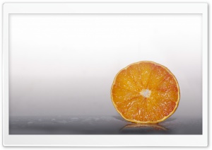 Fresh Orange Fruit Slice Ultra HD Wallpaper for 4K UHD Widescreen desktop, tablet & smartphone