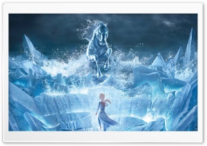 Frozen 2 movie Snow Queen Ultra HD Wallpaper for 4K UHD Widescreen desktop, tablet & smartphone