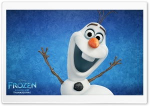 Frozen Movie Snowman Ultra HD Wallpaper for 4K UHD Widescreen desktop, tablet & smartphone