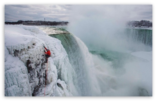 Frozen Niagara Falls UltraHD Wallpaper for HD 16:9 ; Widescreen 16:10 5:3 ; Fullscreen 4:3 5:4 3:2 ; Tablet 1:1 ; Mobile 3:5 3:4 ;