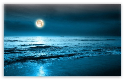 Full moon Ultra HD Desktop Background Wallpaper for : Widescreen ...