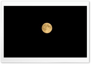 Full Moon distanced Ultra HD Wallpaper for 4K UHD Widescreen desktop, tablet & smartphone