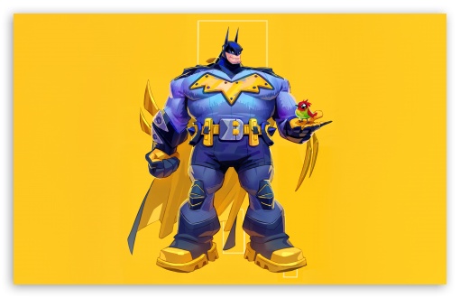 Funk Batman Yellow Background UltraHD Wallpaper for UHD 16:9 ; HD 16:9 ; UltraWide 21:9 24:10 32:9 32:10 ; Widescreen 16:10 ; Tablet 1:1 ; Dual 16:10 16:9 ;