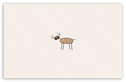 Funny Deer Drawing UltraHD Wallpaper for HD 16:9 ; Widescreen 16:10 5:3 ; Fullscreen 4:3 5:4 3:2 ; Tablet 1:1 ; Mobile 3:5 3:4 ; Dual 16:10 5:3 16:9 4:3 5:4 ;