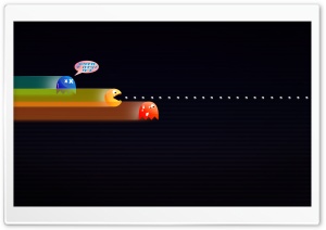 Funny Pacman Ultra HD Wallpaper for 4K UHD Widescreen desktop, tablet & smartphone