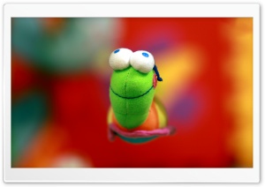 Funny Worm Toy Ultra HD Wallpaper for 4K UHD Widescreen desktop, tablet & smartphone