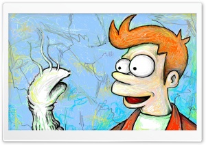 Futurama Fry Ultra HD Wallpaper for 4K UHD Widescreen desktop, tablet & smartphone