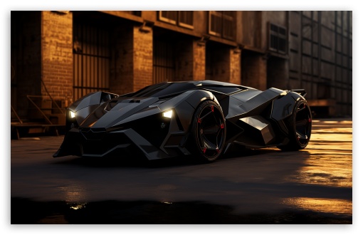 Futuristic SuperCar at Dusk UltraHD Wallpaper for UHD 16:9 ; HD 16:9 ; UltraWide 21:9 24:10 32:9 32:10 ; Widescreen 16:10 5:3 ; Fullscreen 4:3 5:4 3:2 ; Dual 16:10 5:3 16:9 4:3 5:4 3:2 ; Triple 4:3 5:4 3:2 ;