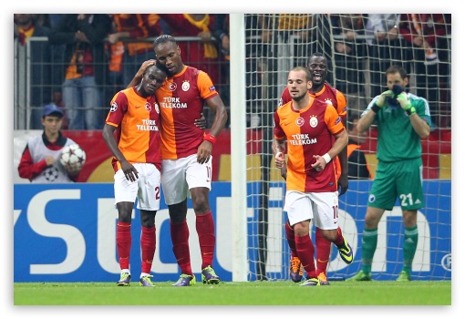 Galatasaray UltraHD Wallpaper for Fullscreen 3:2 DVGA HVGA HQVGA ( Apple PowerBook G4 iPhone 4 3G 3GS iPod Touch ) ;