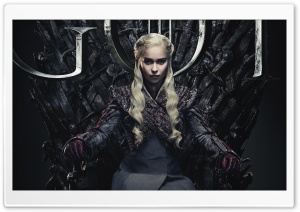 Game of Thrones Season 8 2019 Daenerys Targaryen - Emilia Clarke Ultra HD Wallpaper for 4K UHD Widescreen desktop, tablet & smartphone