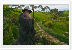 Gandalf The Hobbit An Unexpected Journey Ultra HD Wallpaper for 4K UHD Widescreen desktop, tablet & smartphone