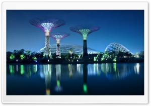 Gardens By The Bay Ultra HD Wallpaper for 4K UHD Widescreen desktop, tablet & smartphone